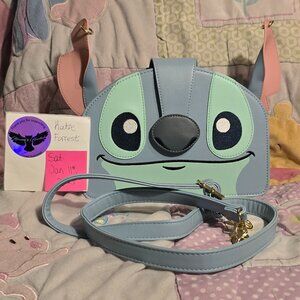 Loungefly Disney 3D Stitch Luau Cosplay Crossbody